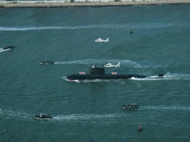 First Hangor-class submarine arrives