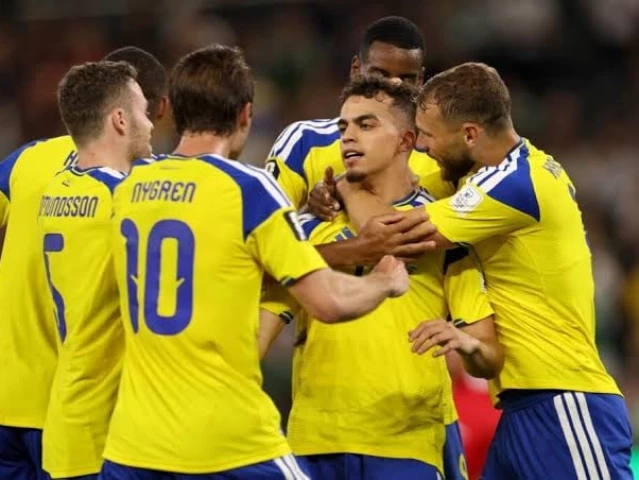 Sweden demolish Tunisia 5-1