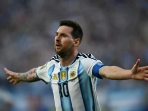 Messi equals World Cup goals record