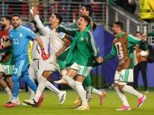 Algeria eliminate debutants Jordan