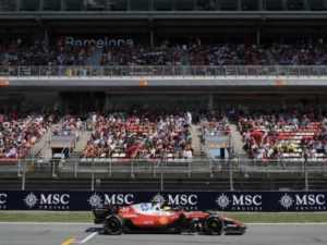 Hamilton claims his first Ferrari win
