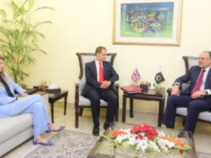 Finance minister briefs UK delegation on reform agenda, budget priorities