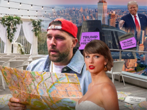Taylor Swift, Travis Kelce wedding rumors trigger Trump troll