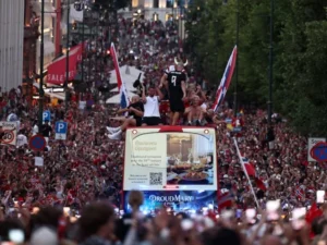 Norway team receives hero’s welcome