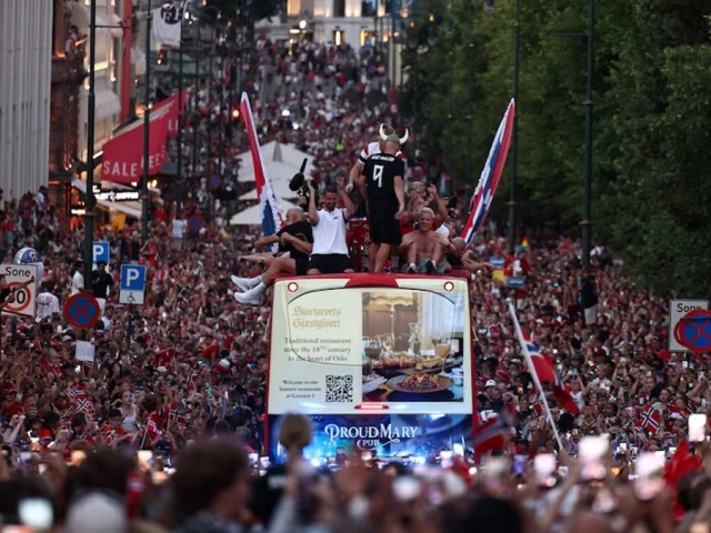 Norway team receives hero’s welcome