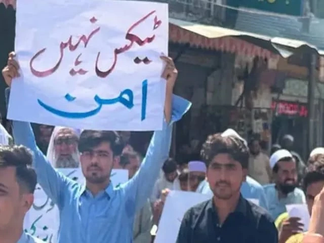 Tribal districts rally against new taxes